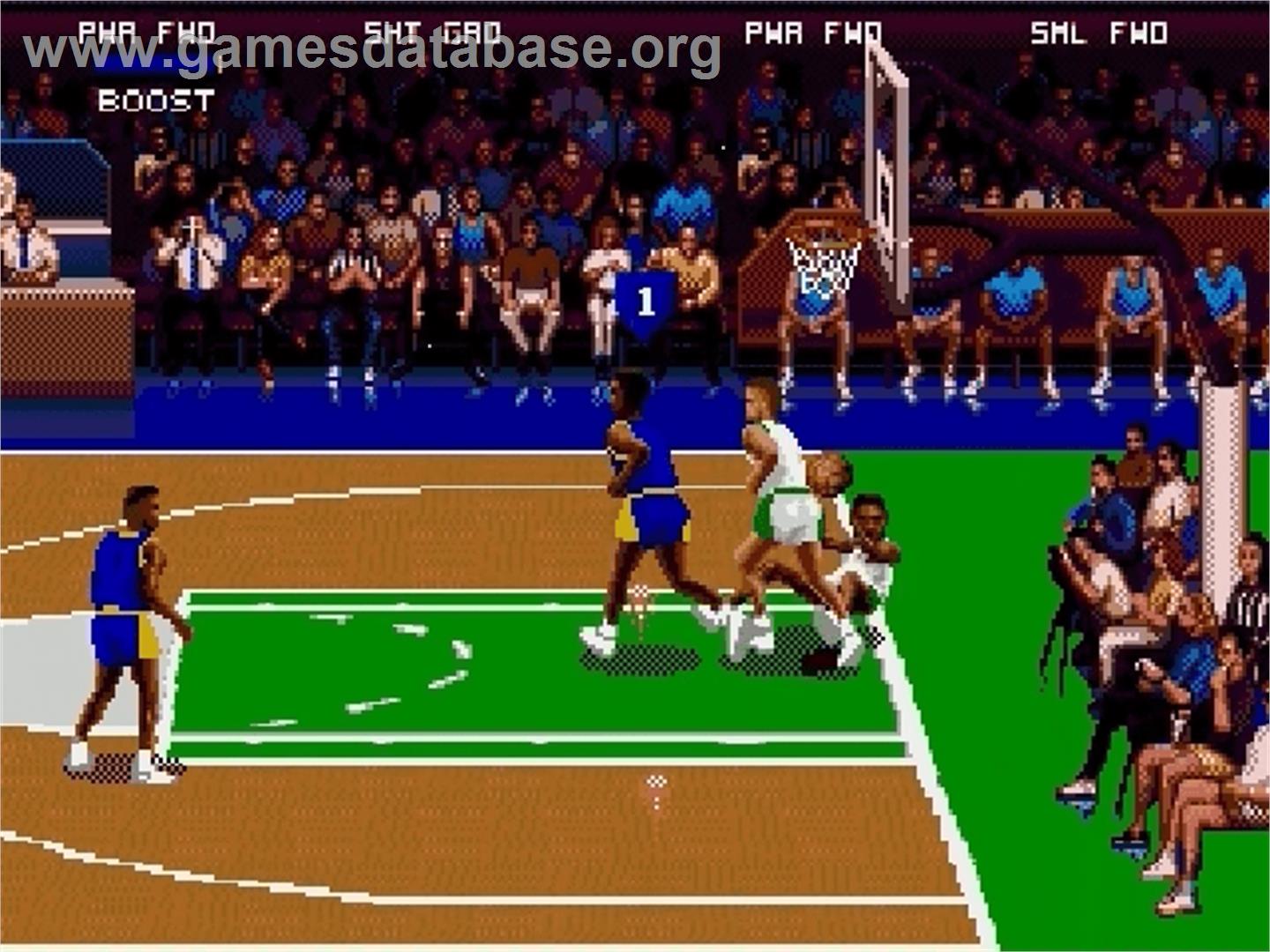 College Slam - Sega Genesis - Artwork - In Game