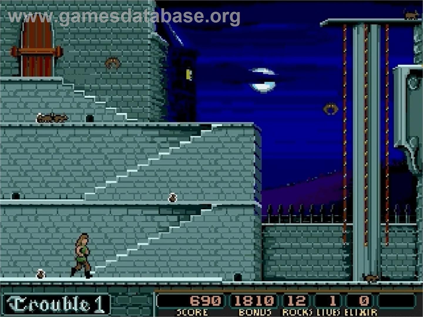 Dark Castle - Sega Genesis - Artwork - In Game