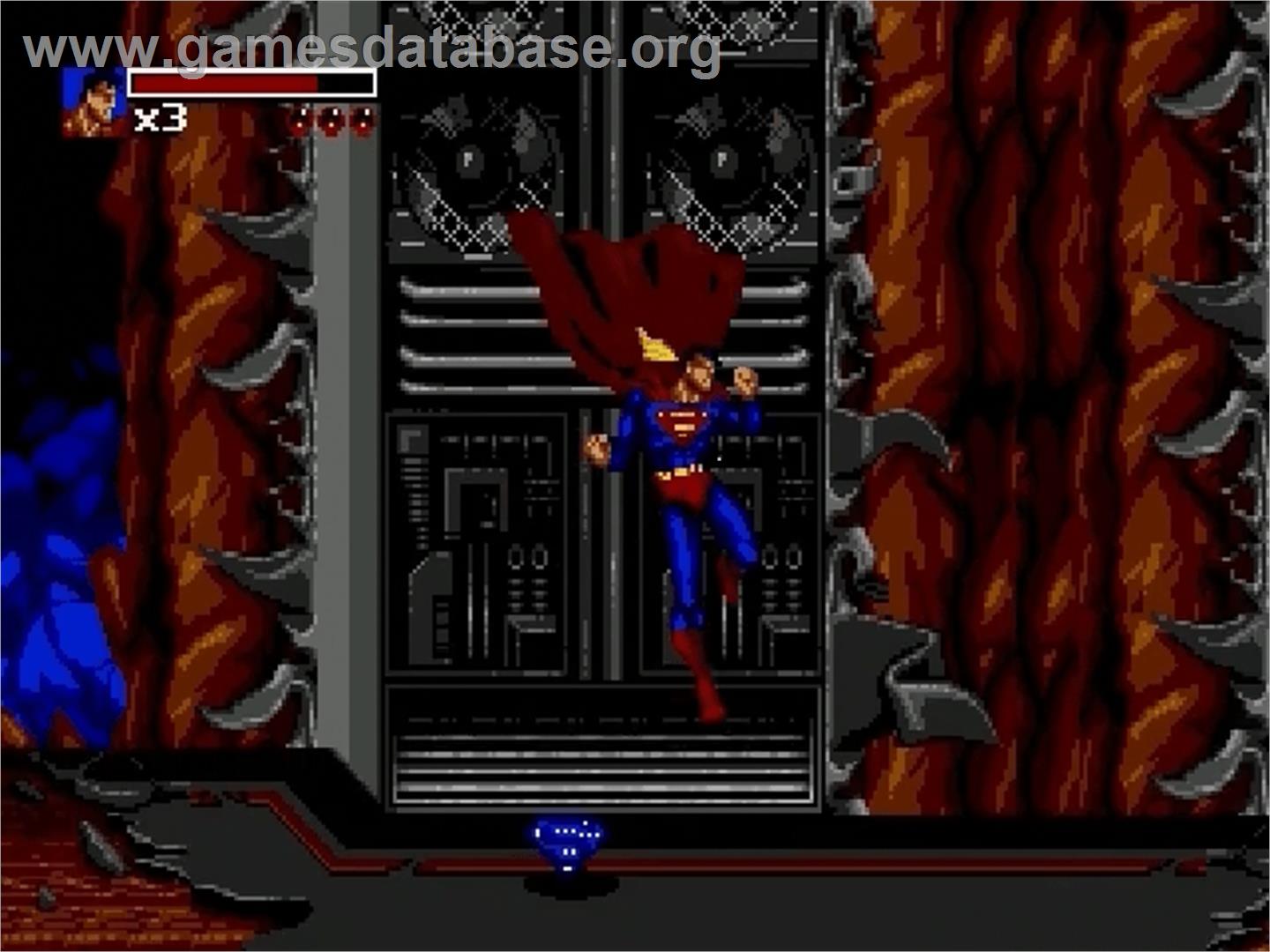 Death and Return of Superman, The - Sega Genesis - Artwork - In Game