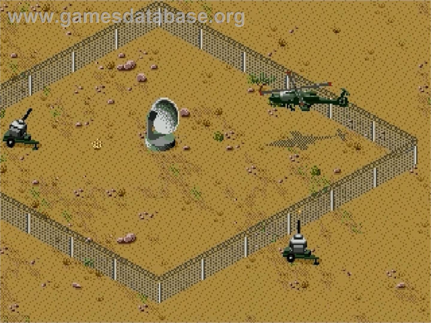 Desert Strike: Return to the Gulf - Sega Genesis - Artwork - In Game