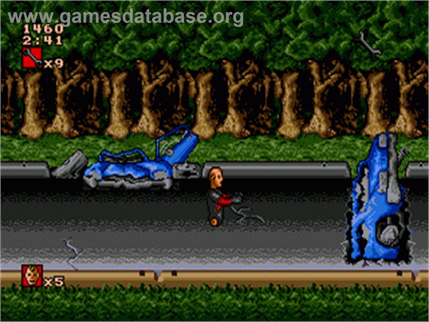Incredible Crash Dummies, The - Sega Genesis - Artwork - In Game