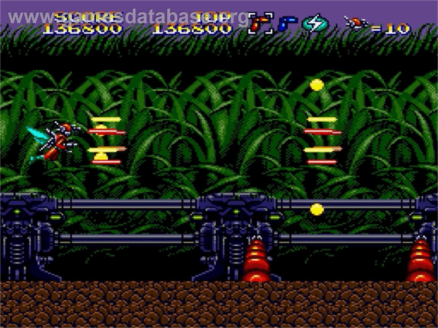 Insector-X - Sega Genesis - Artwork - In Game