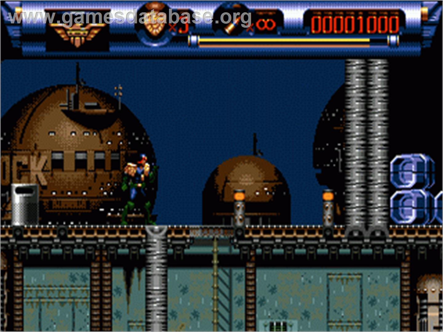 Judge Dredd - Sega Genesis - Artwork - In Game