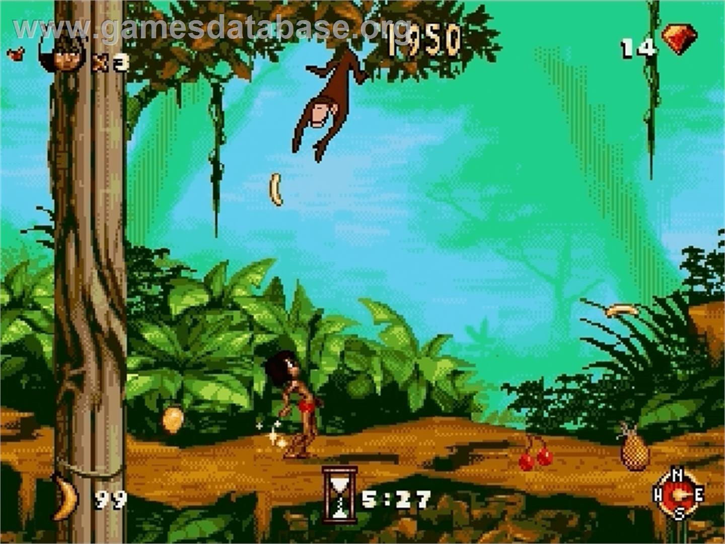 Jungle Book, The - Sega Genesis - Artwork - In Game