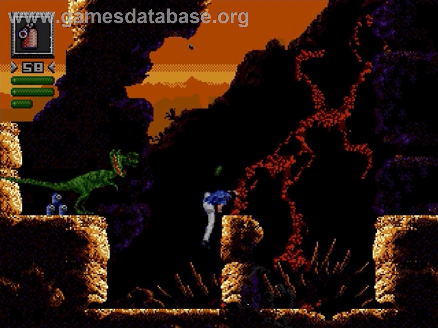 Jurassic Park - Sega Genesis - Artwork - In Game