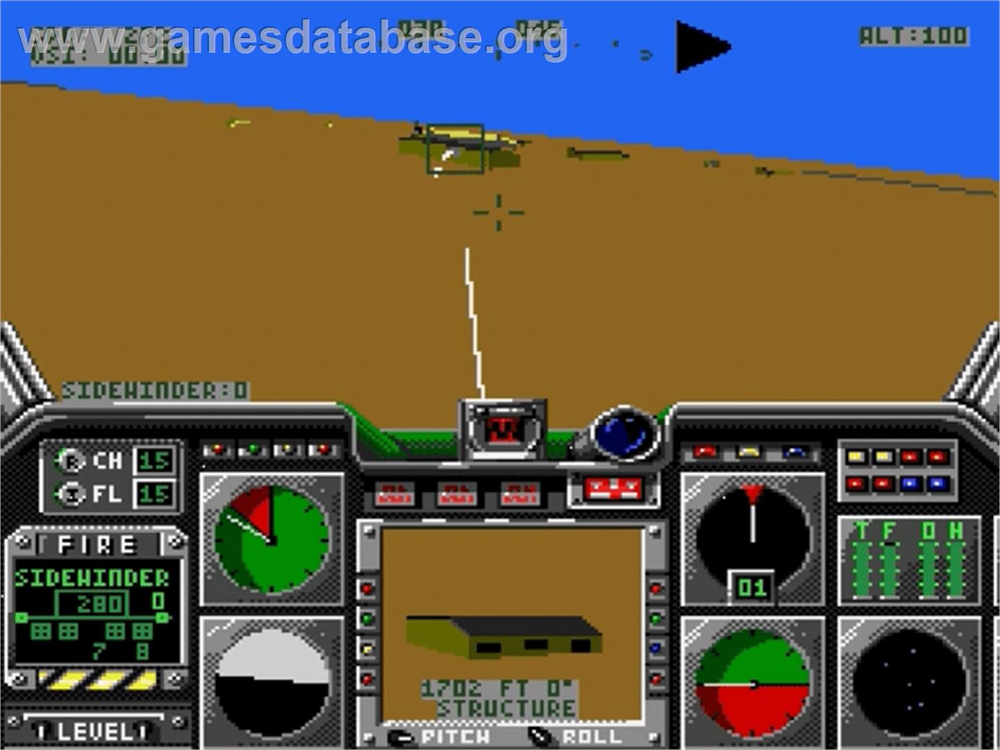 LHX: Attack Chopper - Sega Genesis - Artwork - In Game