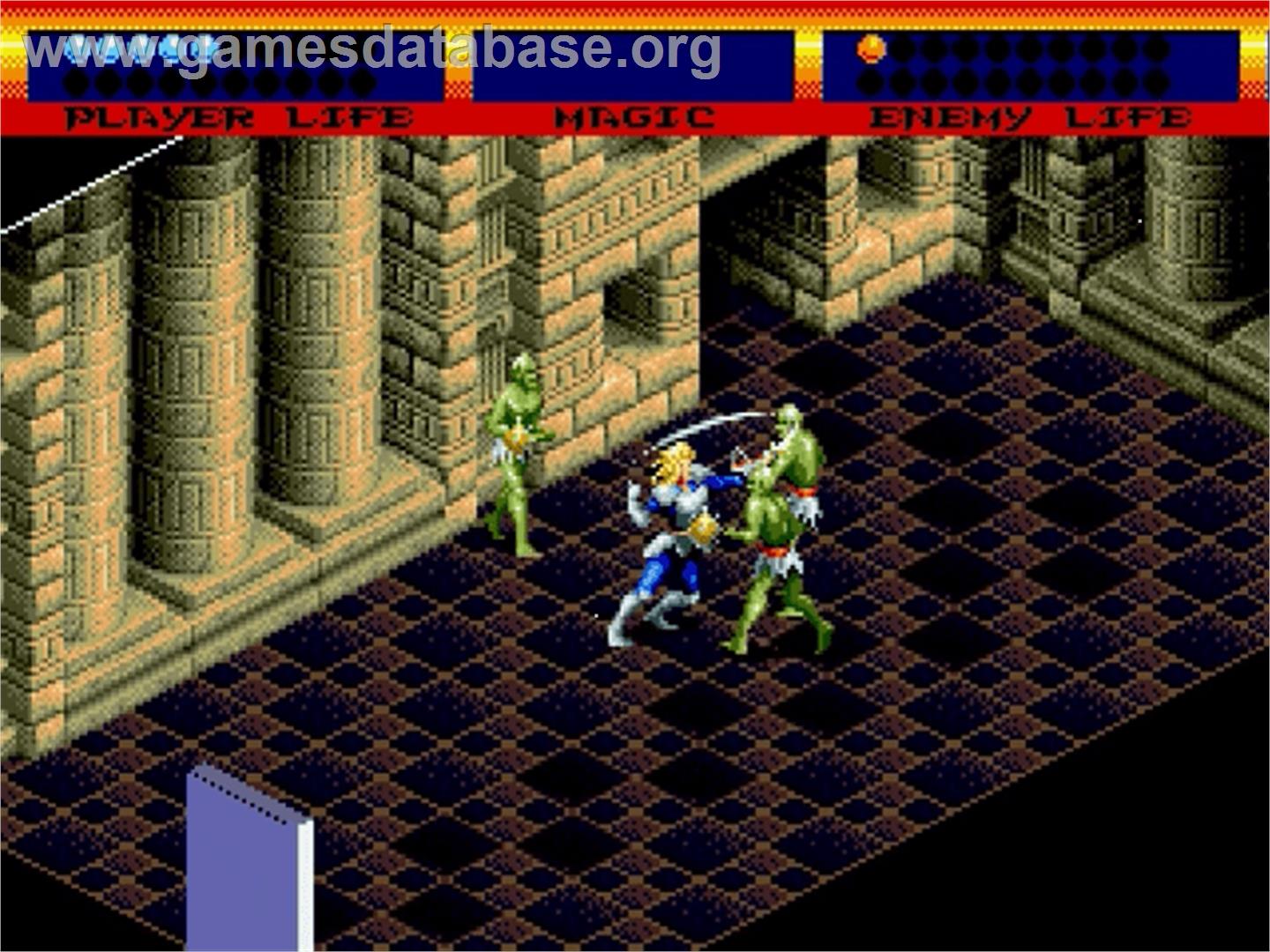 Light Crusader - Sega Genesis - Artwork - In Game