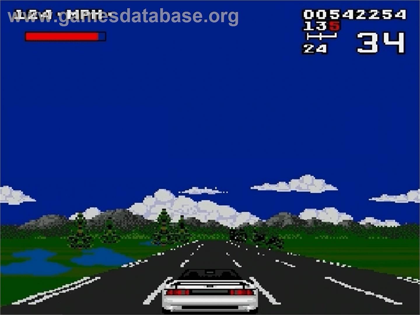 Lotus Turbo Challenge - Sega Genesis - Artwork - In Game
