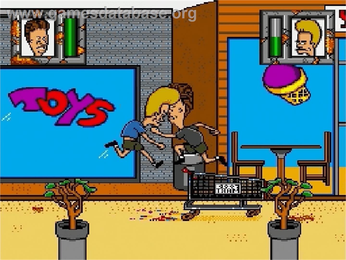 MTV's Beavis and Butthead - Sega Genesis - Artwork - In Game