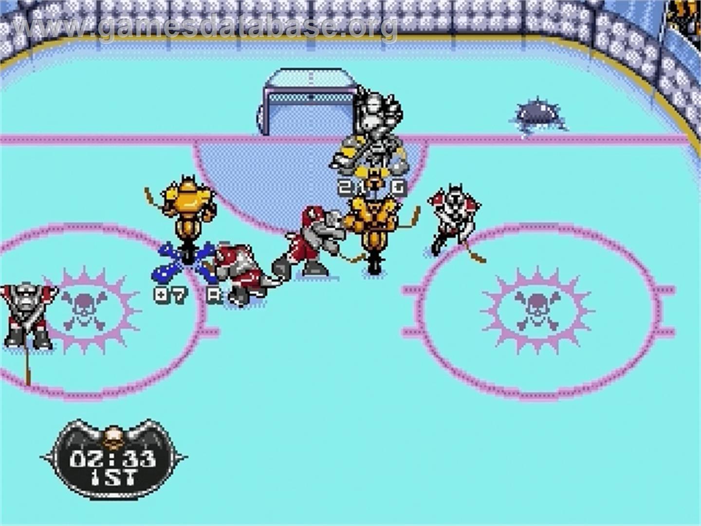 Mutant League Hockey - Sega Genesis - Artwork - In Game