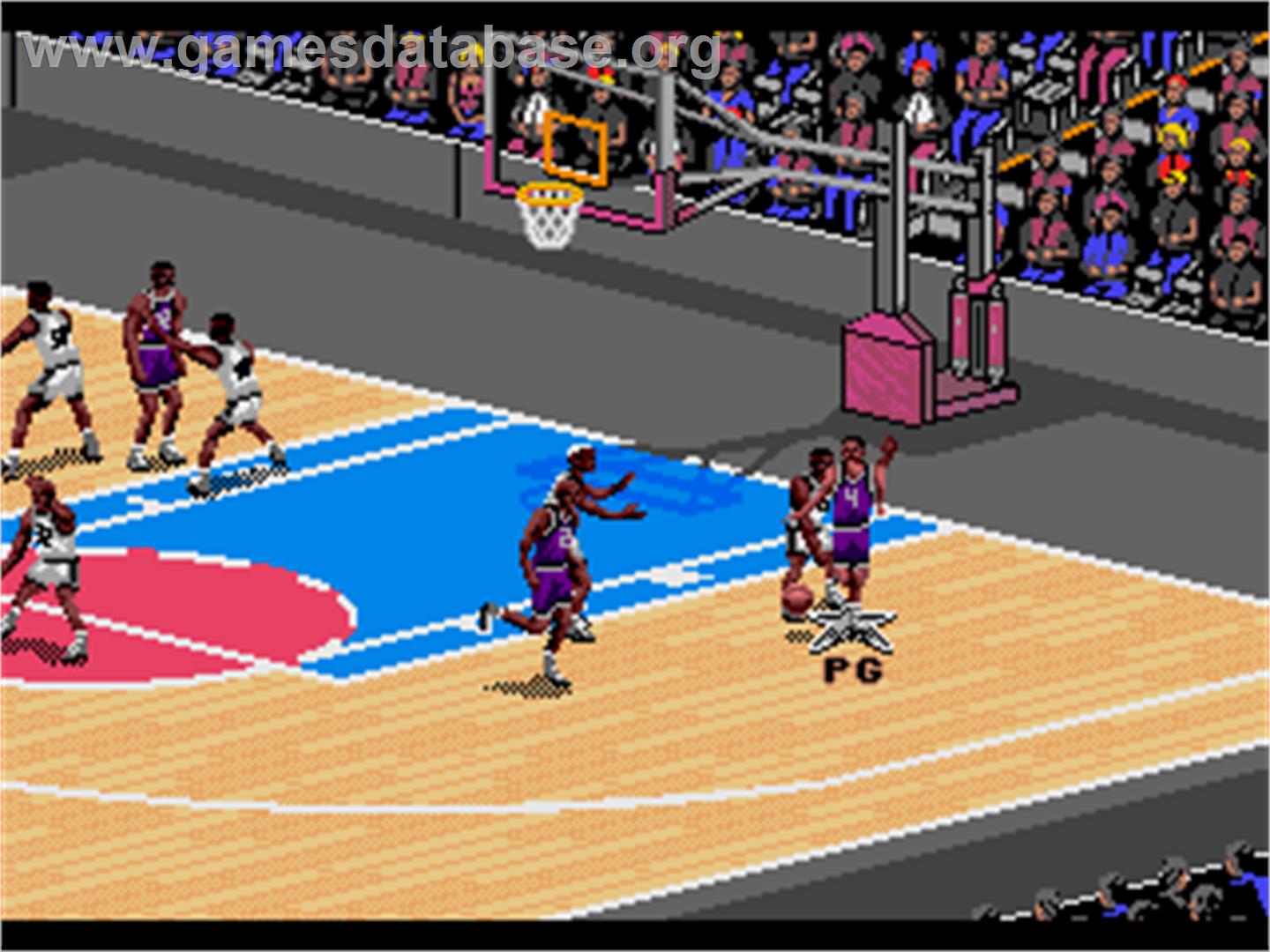 NBA Live '95 - Sega Genesis - Artwork - In Game