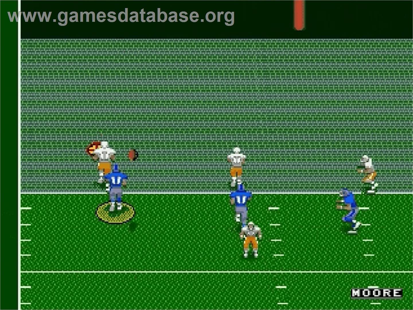 NFL '95 - Sega Genesis - Artwork - In Game