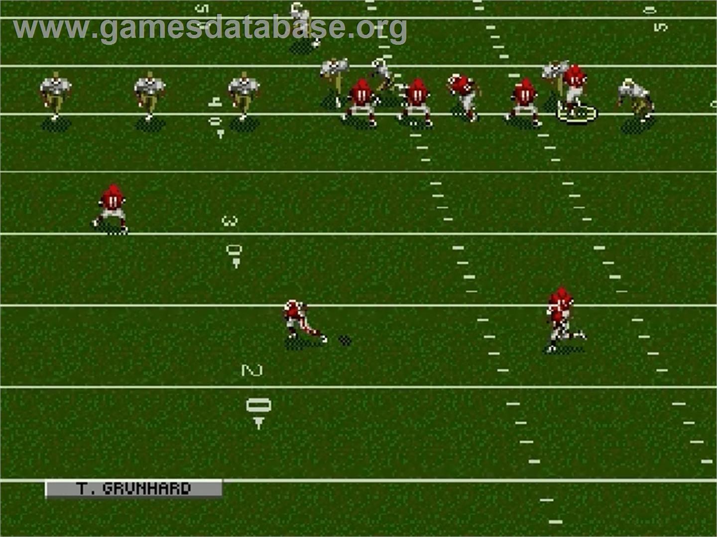 NFL Football '94 Starring Joe Montana - Sega Genesis - Artwork - In Game