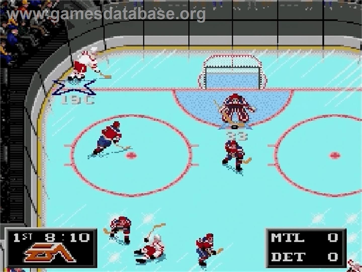 NHL '94 - Sega Genesis - Artwork - In Game
