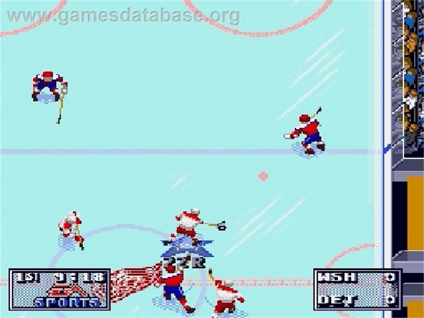 NHL '95 - Sega Genesis - Artwork - In Game