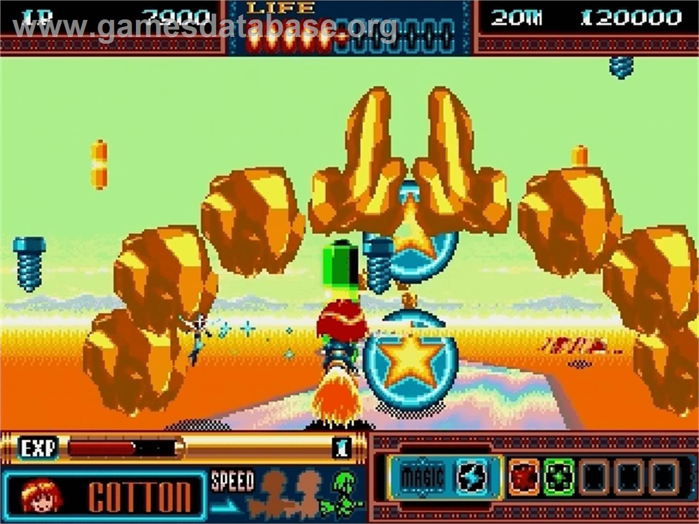 Panorama Cotton - Sega Genesis - Artwork - In Game