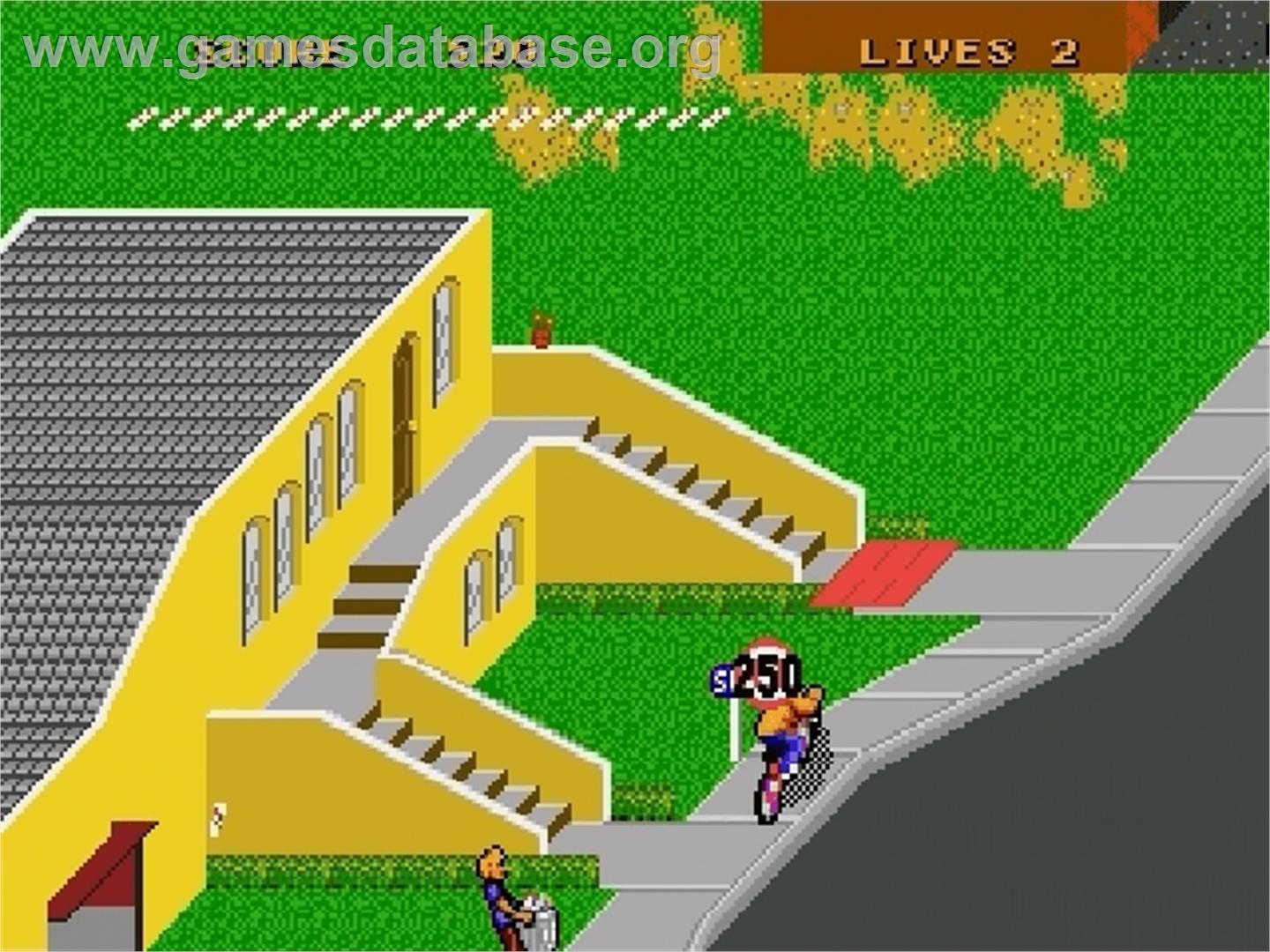 Paperboy 2 - Sega Genesis - Artwork - In Game