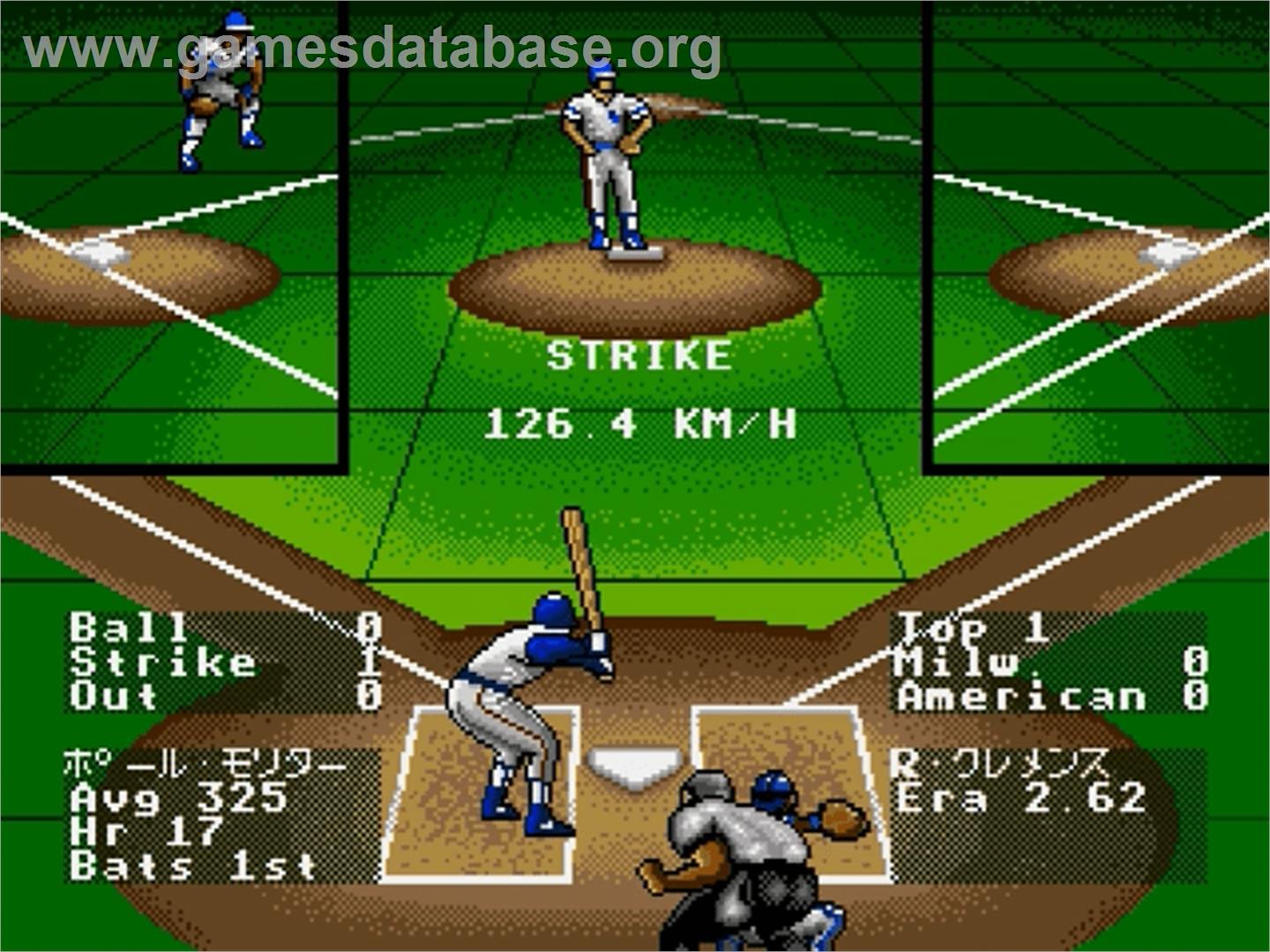 R.B.I. Baseball 4 - Sega Genesis - Artwork - In Game