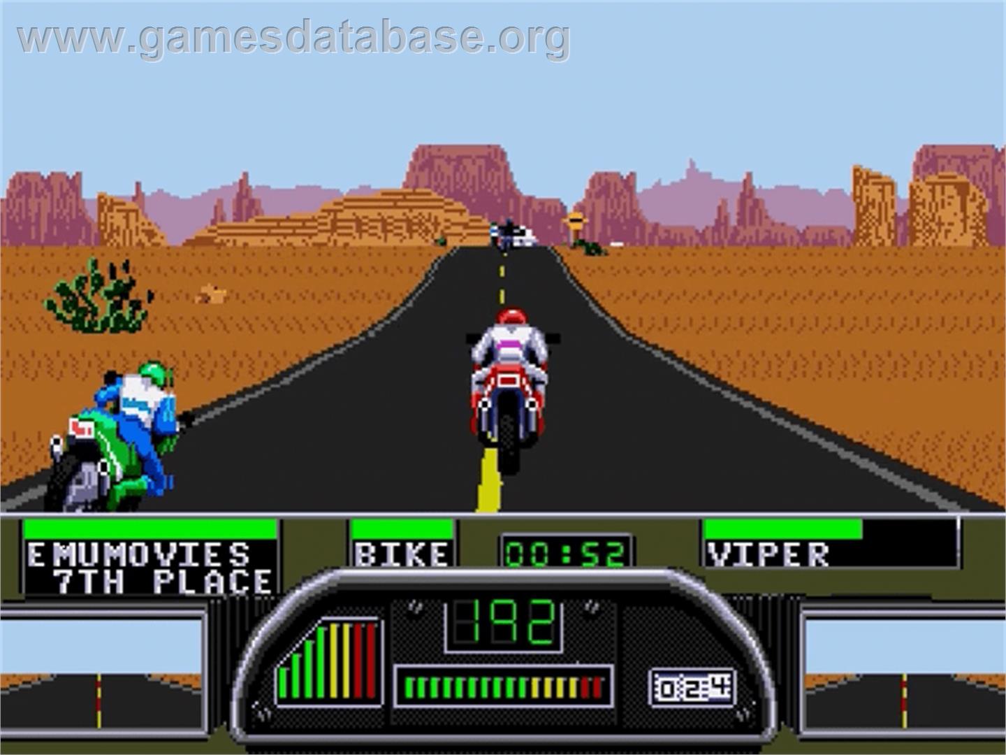 Road Rash 2 - Sega Genesis - Artwork - In Game