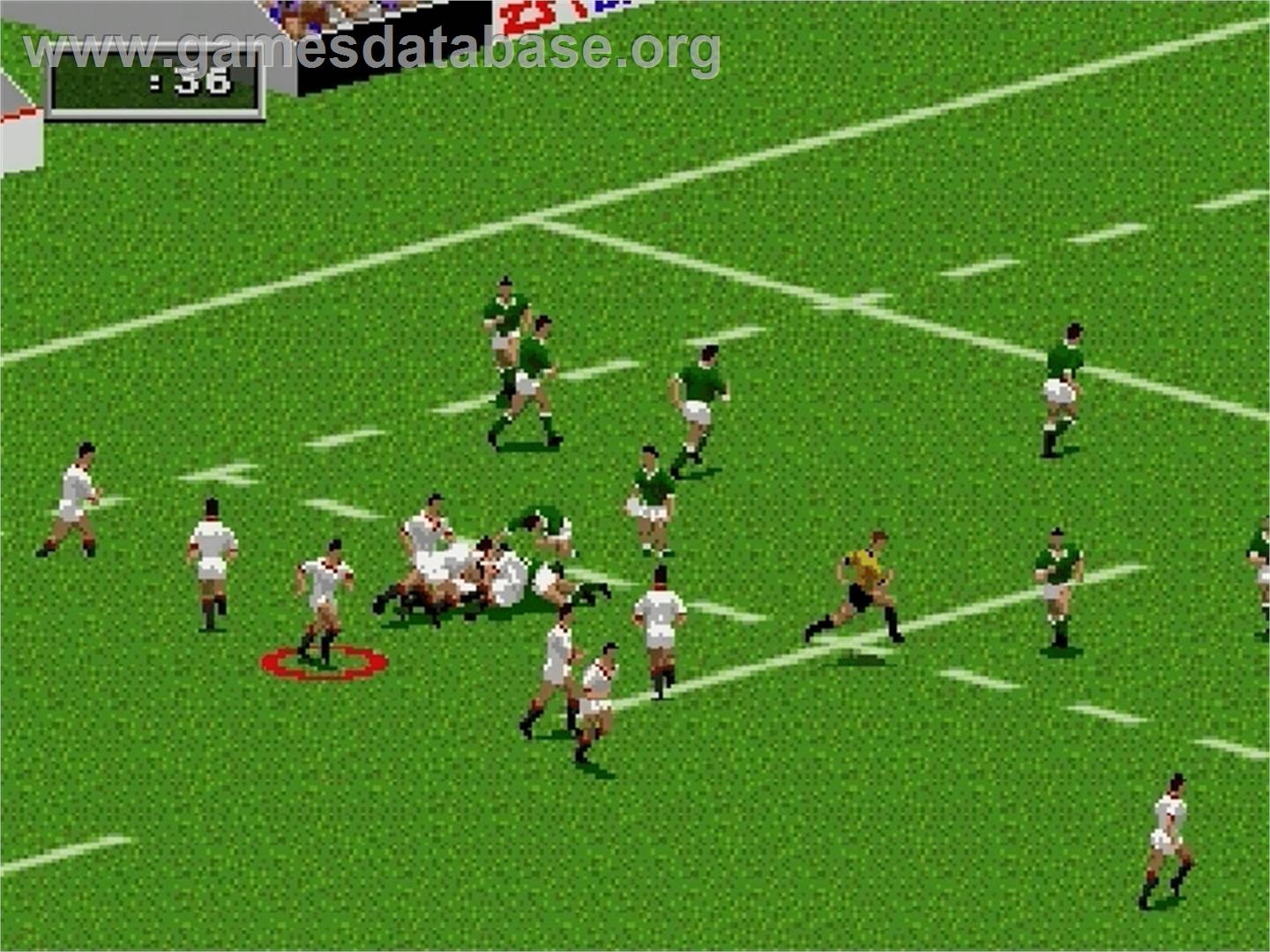 Rugby World Cup 95 - Sega Genesis - Artwork - In Game