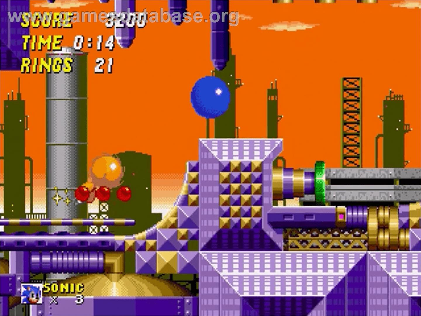 Sonic The Hedgehog 2 - Sega Genesis - Artwork - In Game