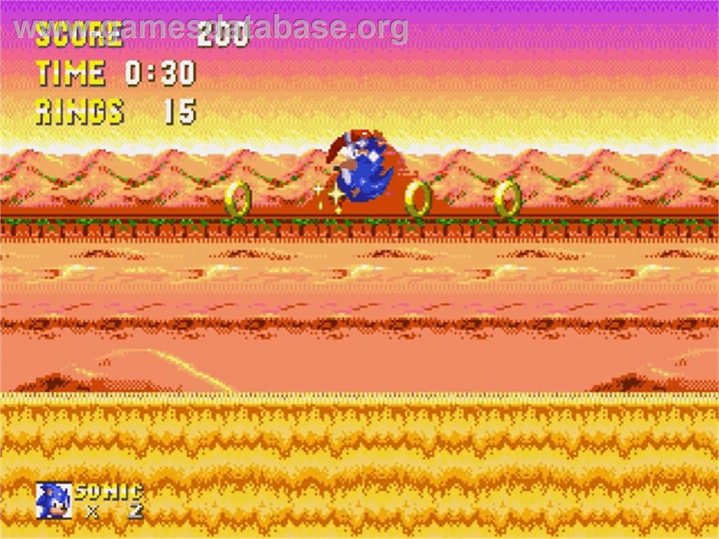 Sonic and Knuckles - Sega Genesis - Artwork - In Game