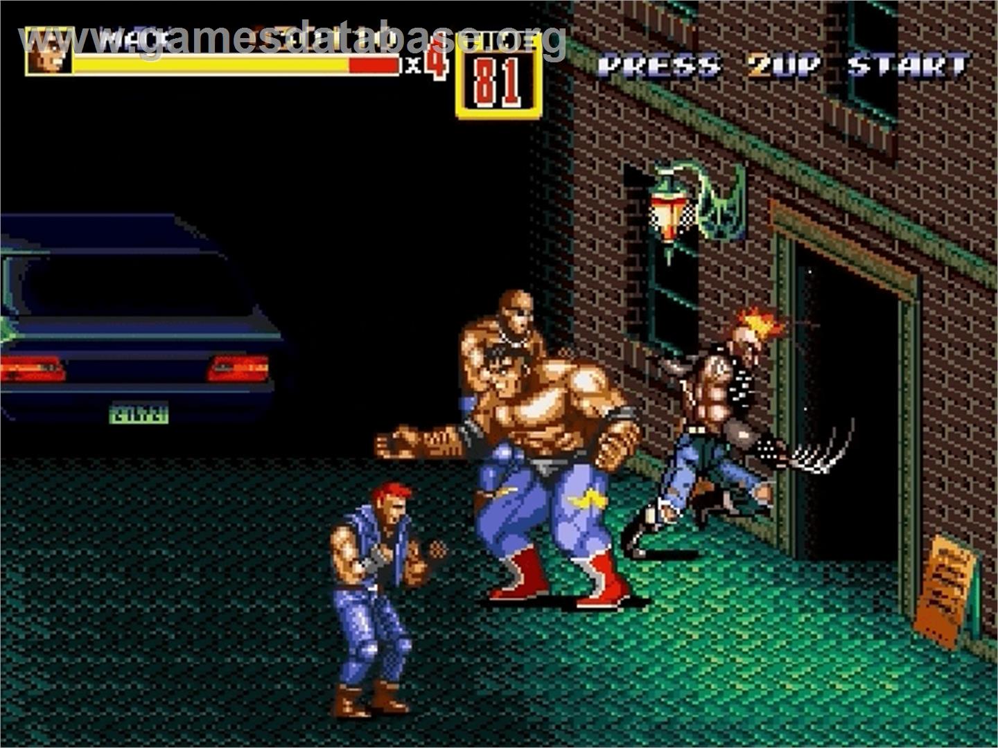 Streets of Rage 2 - Sega Genesis - Artwork - In Game