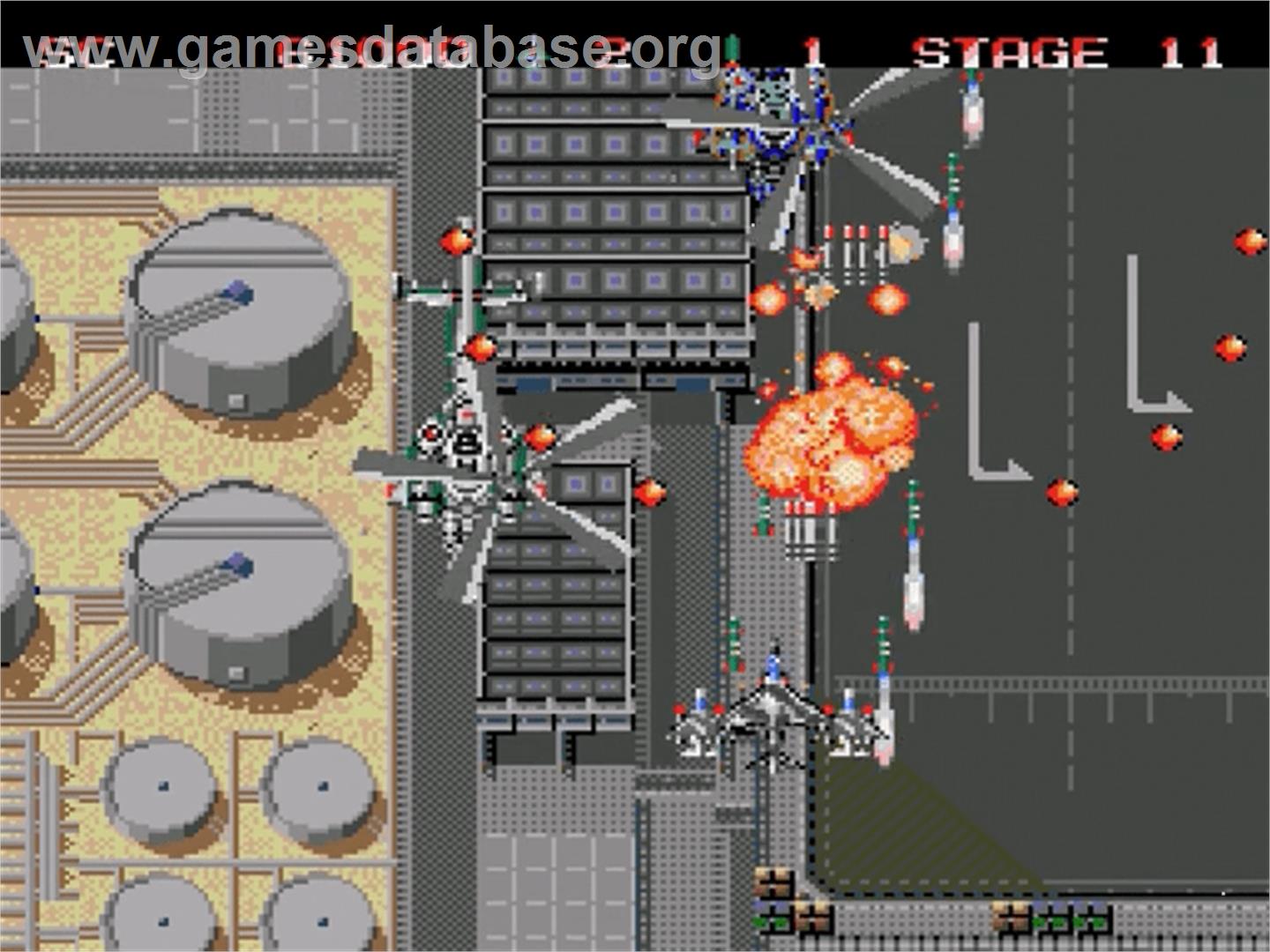 Task Force Harrier EX - Sega Genesis - Artwork - In Game