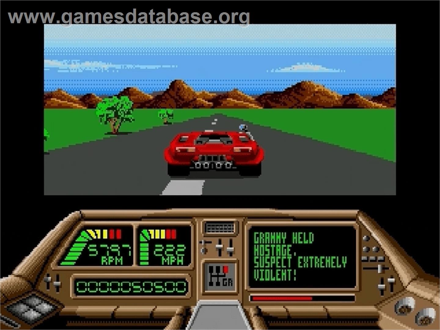 Techno Cop - Sega Genesis - Artwork - In Game