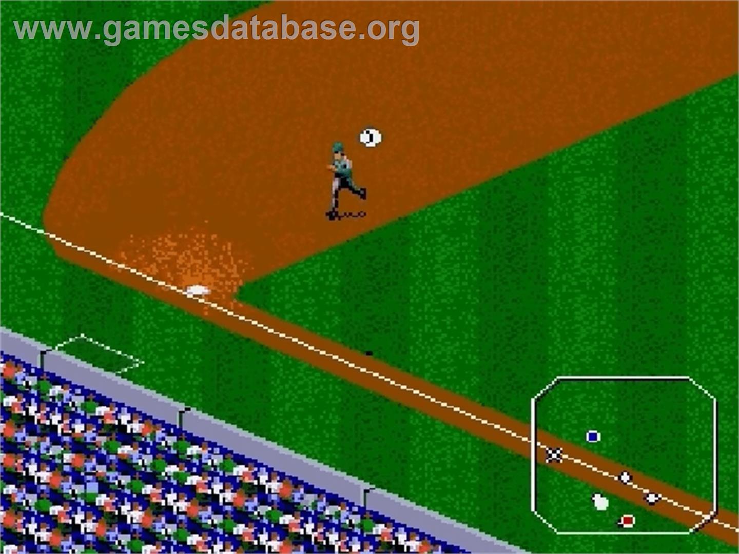 Tecmo Super Baseball - Sega Genesis - Artwork - In Game