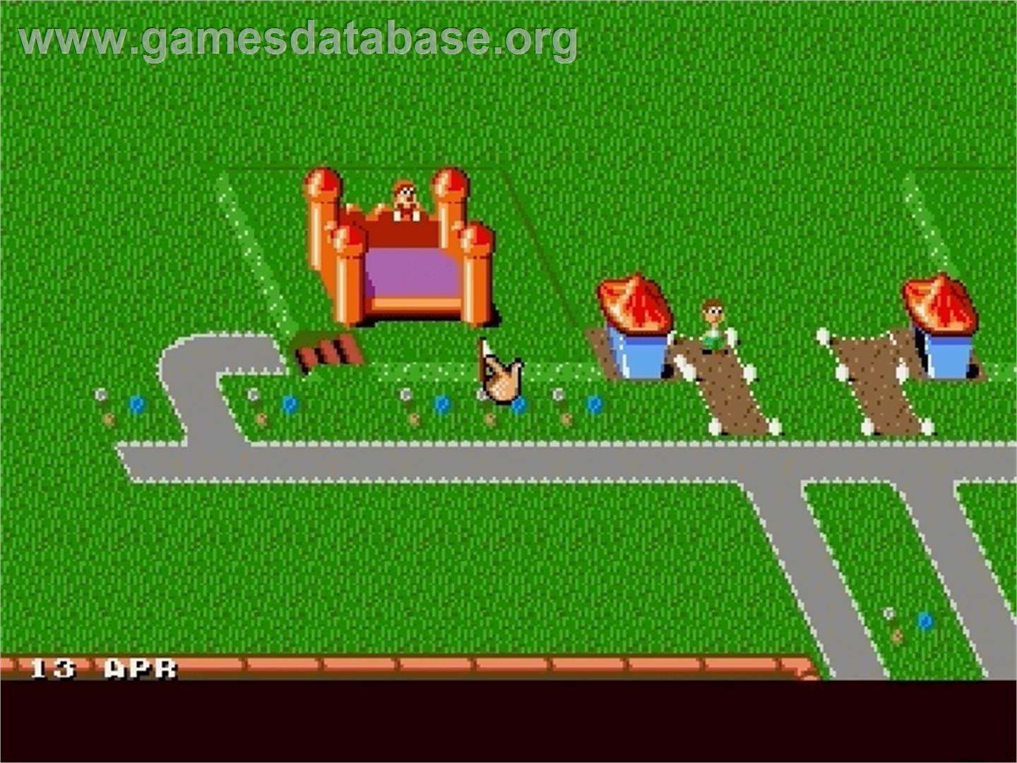 Theme Park - Sega Genesis - Artwork - In Game