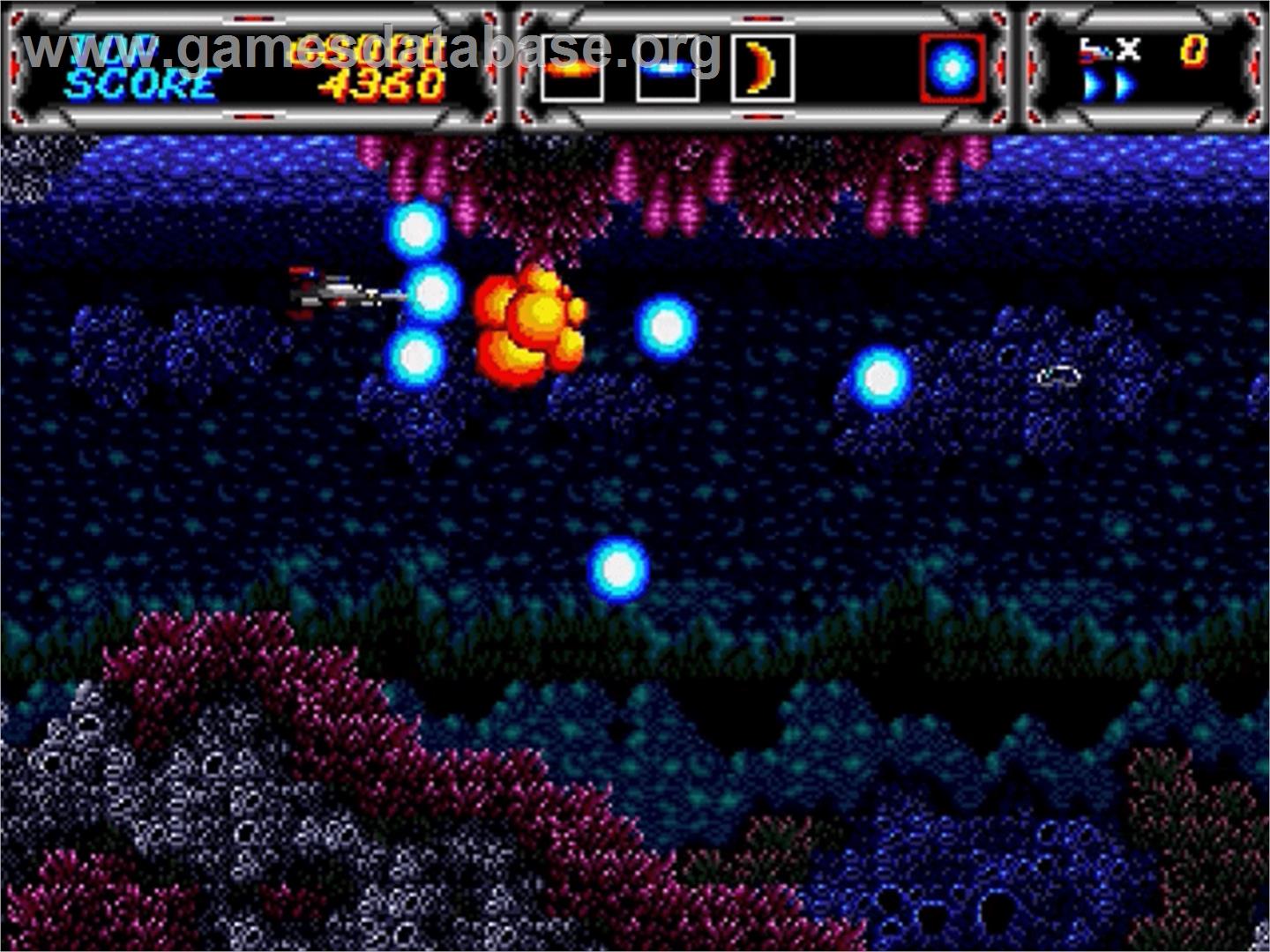 Thunder Force III - Sega Genesis - Artwork - In Game