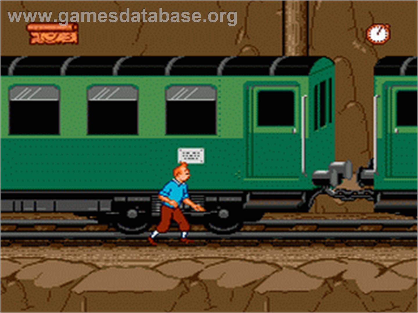 Tintin in Tibet - Sega Genesis - Artwork - In Game