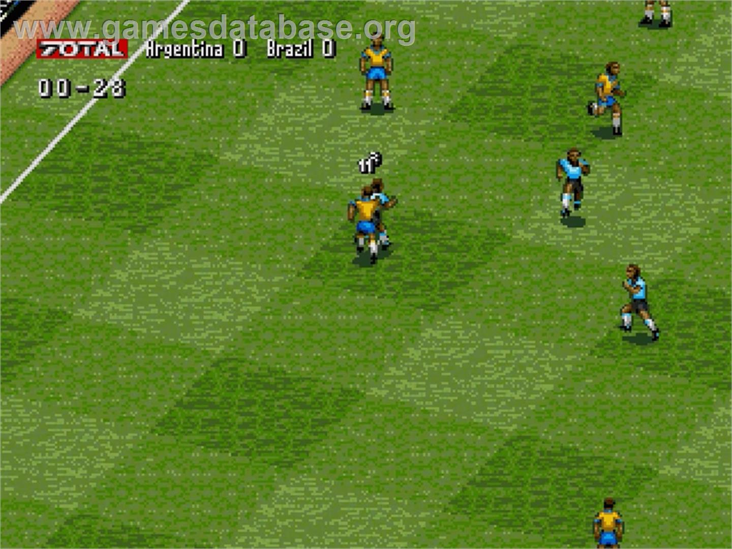 Total Football - Sega Genesis - Artwork - In Game