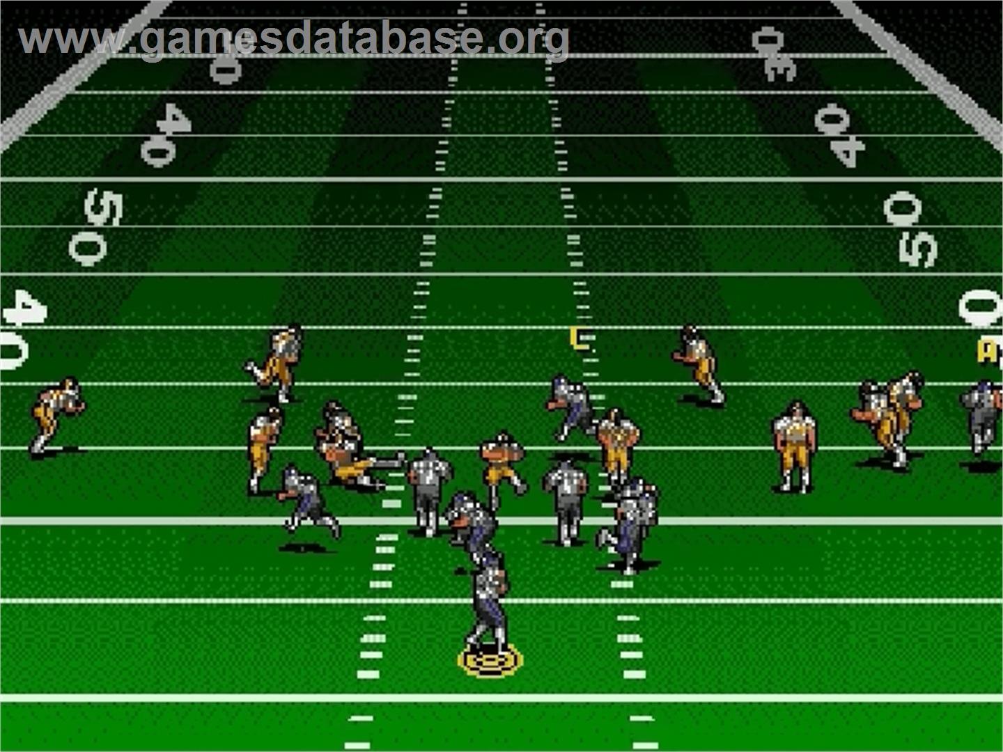 Troy Aikman NFL Football - Sega Genesis - Artwork - In Game