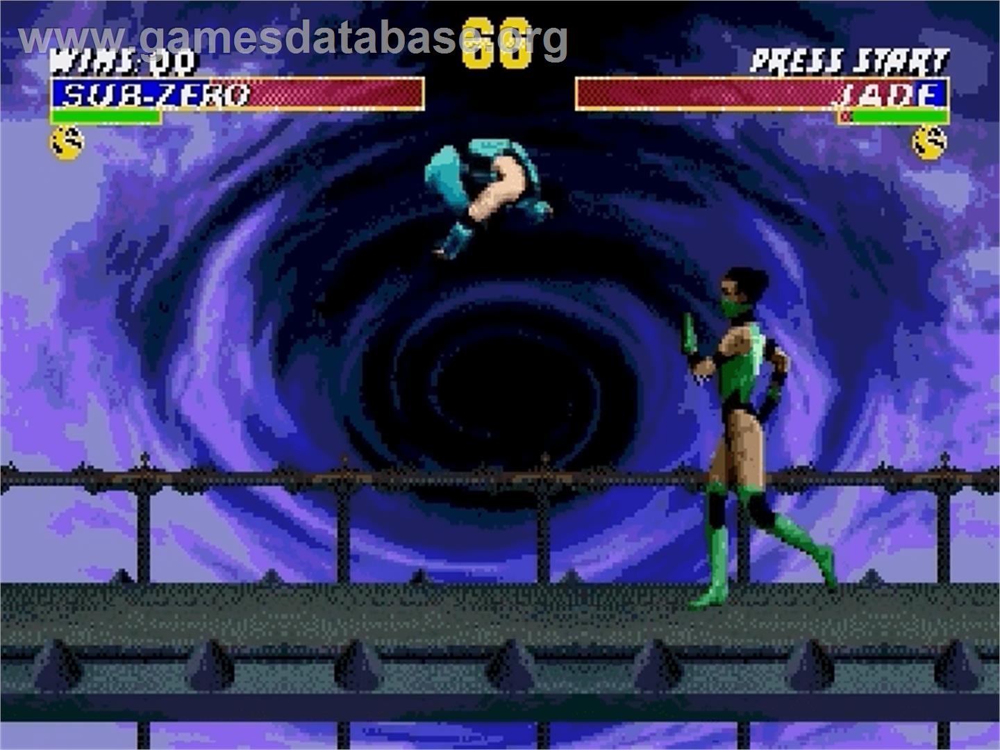 Ultimate Mortal Kombat 3 - Sega Genesis - Artwork - In Game