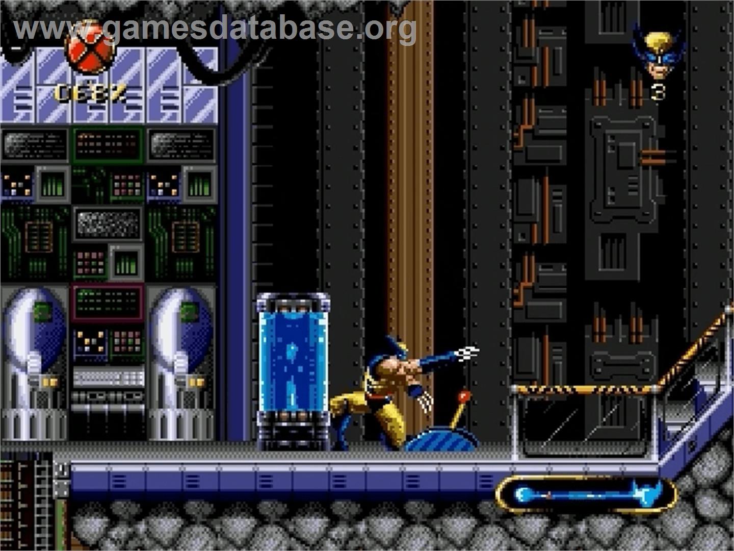 Wolverine: Adamantium Rage - Sega Genesis - Artwork - In Game