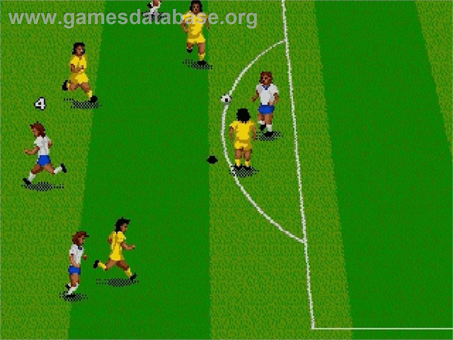 World Championship Soccer 2 - Sega Genesis - Artwork - In Game