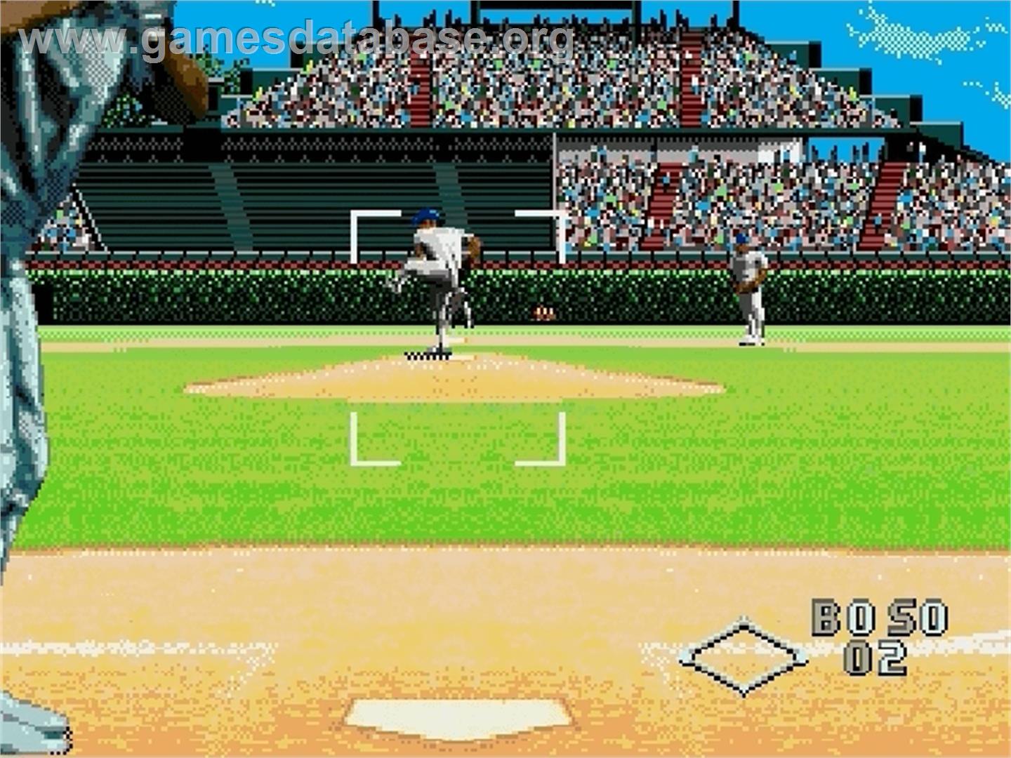 World Series Baseball - Sega Genesis - Artwork - In Game