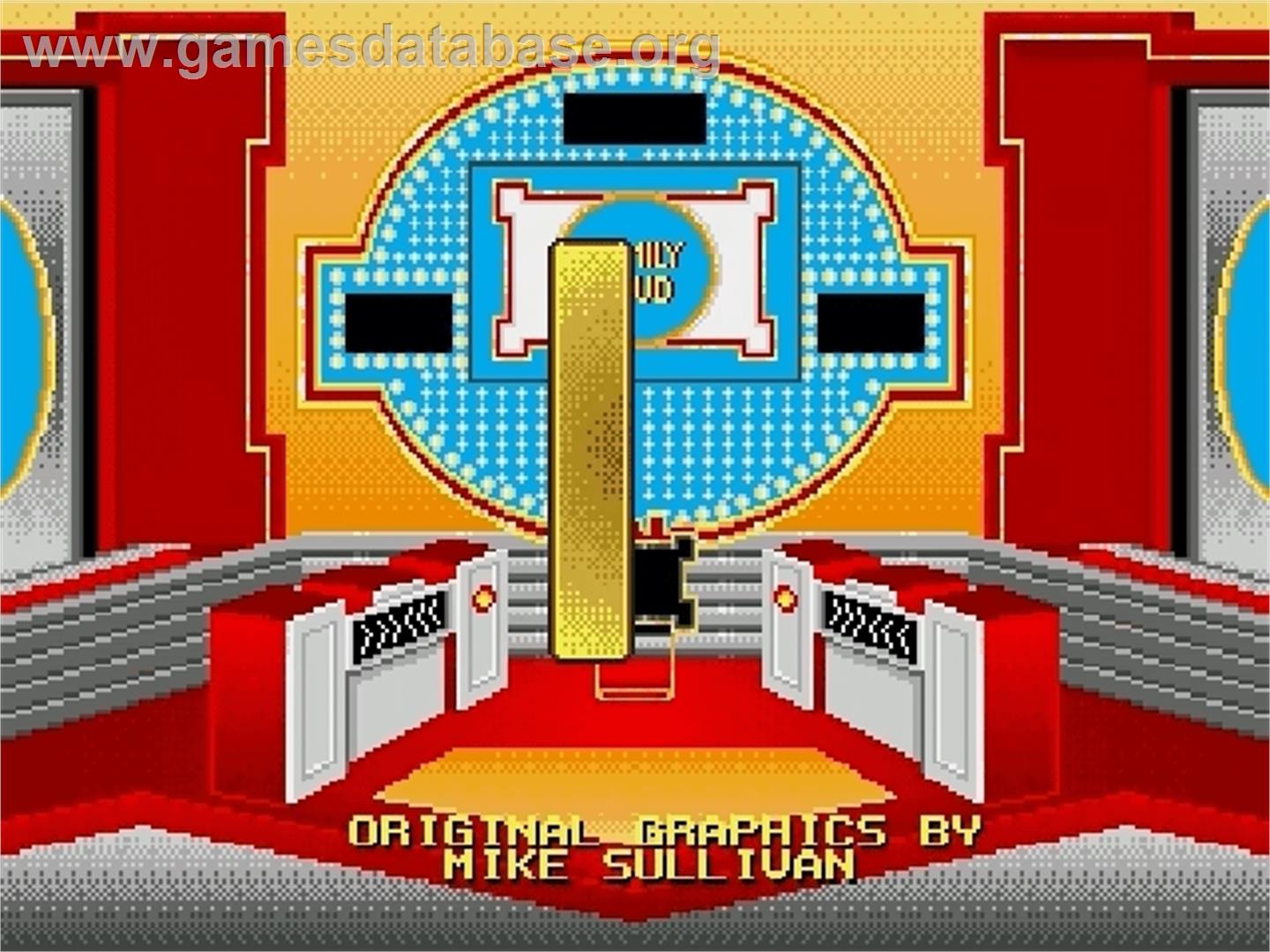 Family Feud - Sega Genesis - Artwork - Title Screen