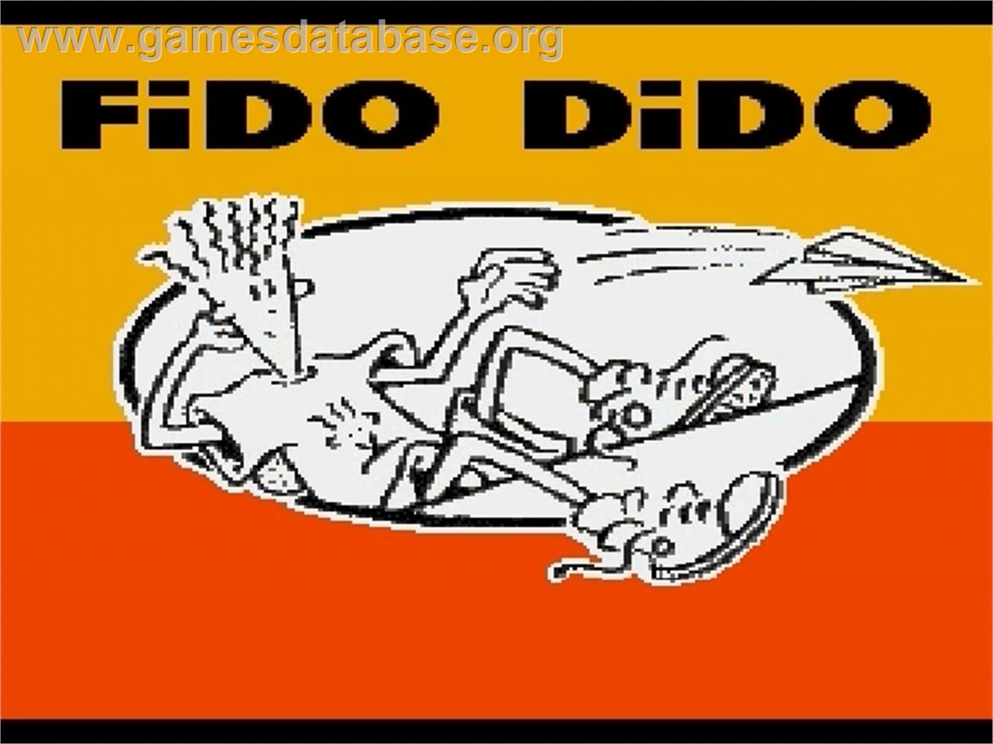 Fido Dido - Sega Genesis - Artwork - Title Screen