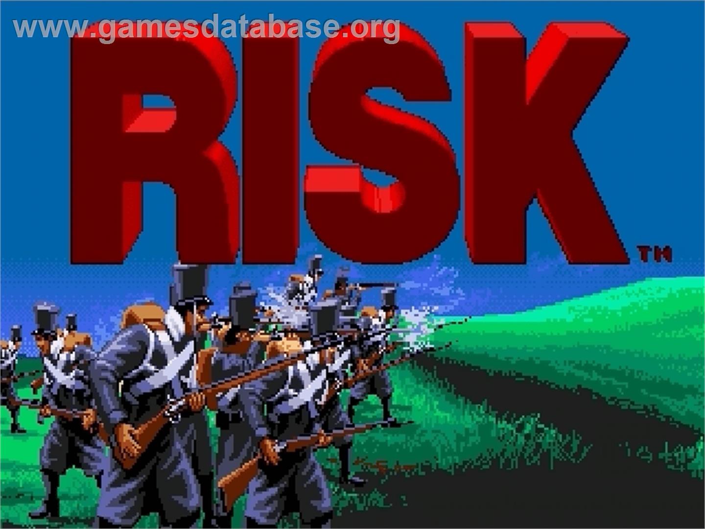 Risk - Sega Genesis - Artwork - Title Screen