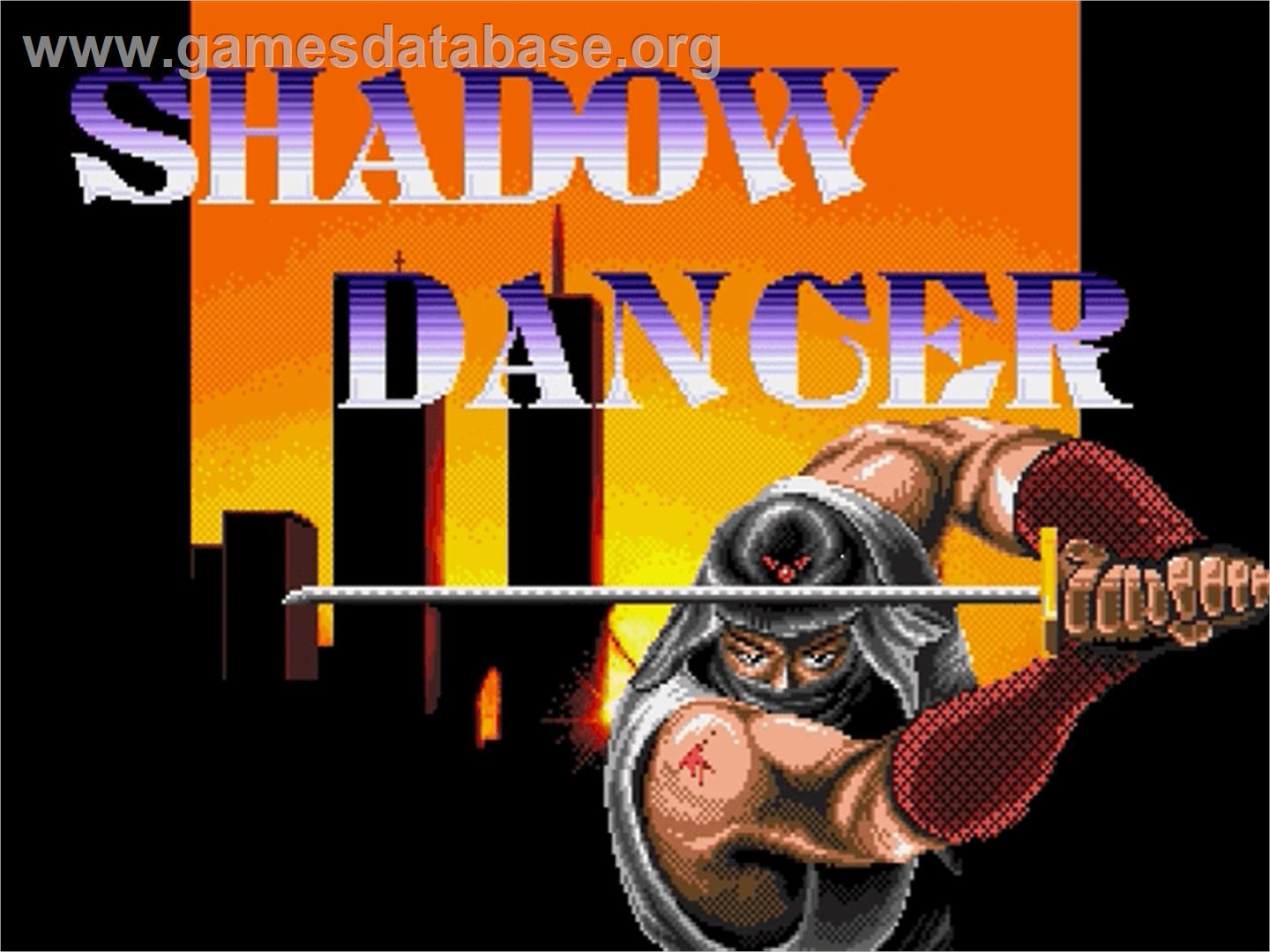 Shadow Dancer: The Secret of Shinobi - Sega Genesis - Artwork - Title Screen