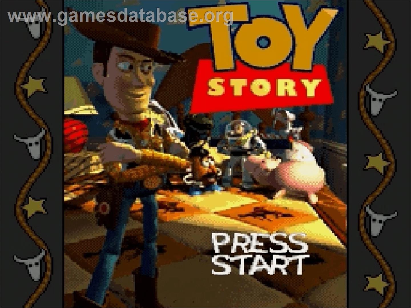 Toy Story - Sega Genesis - Artwork - Title Screen