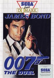 Box cover for 007: The Duel on the Sega Master System.