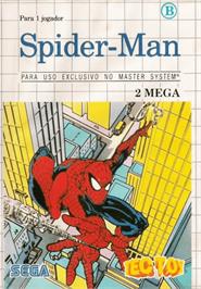 Box cover for Amazing Spider-Man vs. The Kingpin on the Sega Master System.