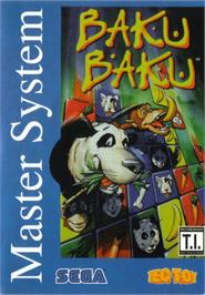 Box cover for Baku Baku Animal on the Sega Master System.