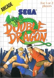 Box cover for Double Dragon on the Sega Master System.