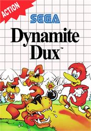 Box cover for Dynamite Dux on the Sega Master System.