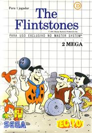 Box cover for Flintstones on the Sega Master System.